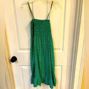 Super cute polka dot mini summer dress!